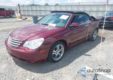 2008 Chrysler Sebring Touring из США, поврежденный, VIN 1C3LC55R98N134887